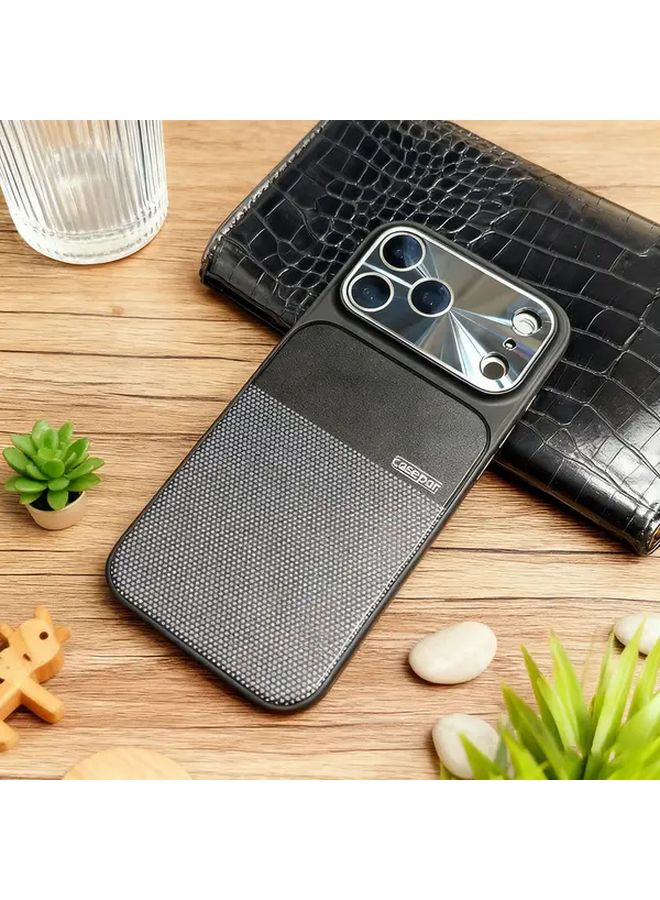 Orange iPhone 17 Pro Max Case With Screen Protector Magnetic Closure Wireless Charging - Image 1